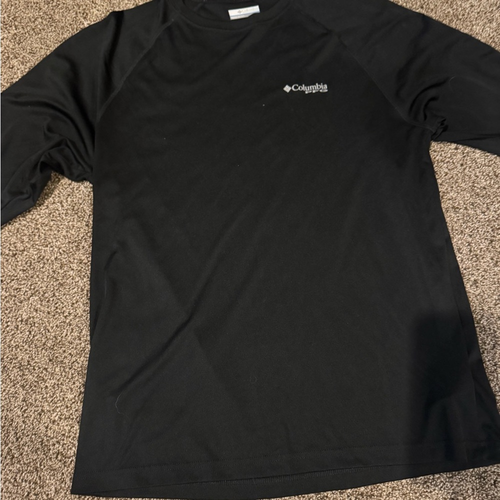 Men’s Columbia Black Performance Long Sleeve
